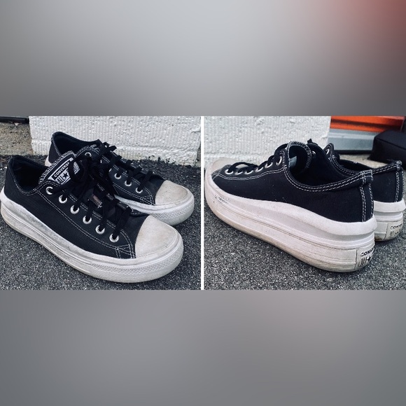 Converse Chuck Taylor All Star Move Platform Ox Sneakers - Picture 1 of 6